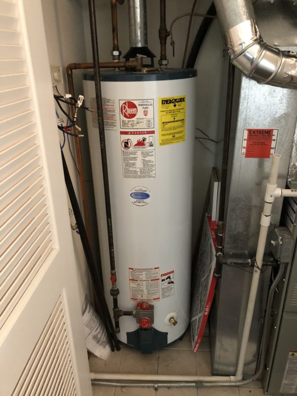 Installing Rheem Water Tank & American Standard Furnace Replacement in Chicago