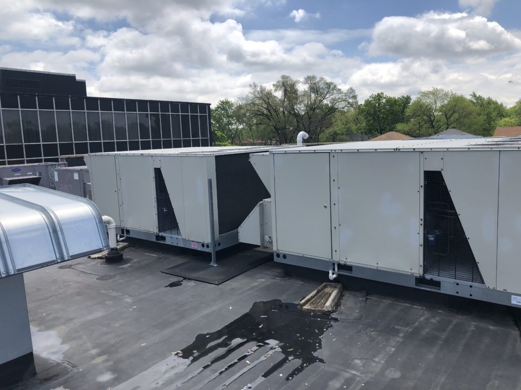 Service, Maintenance & Repairs to Commercial Roof Top Units Air Conditioning in Wheeling IL May 25th 2019