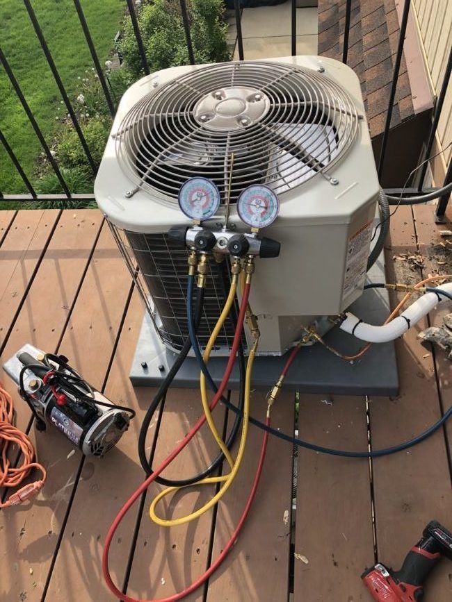 Installing New Carrier Air Handler & AC Unit in Niles IL - May 19th 2019